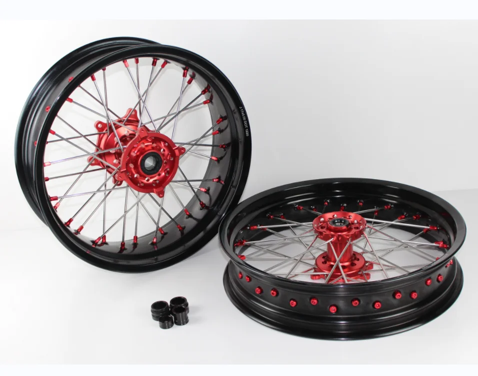 16 17 inch motorcycle wheels for crf250 CRF 450 supermotard