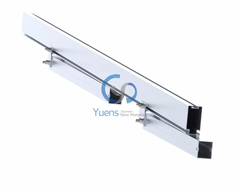 Yuens OEM Лучшая цена на 5 кВт крепежные солнечные панели с заземленным кронштейном стеллажные системы Pv комплекты вращающаяся