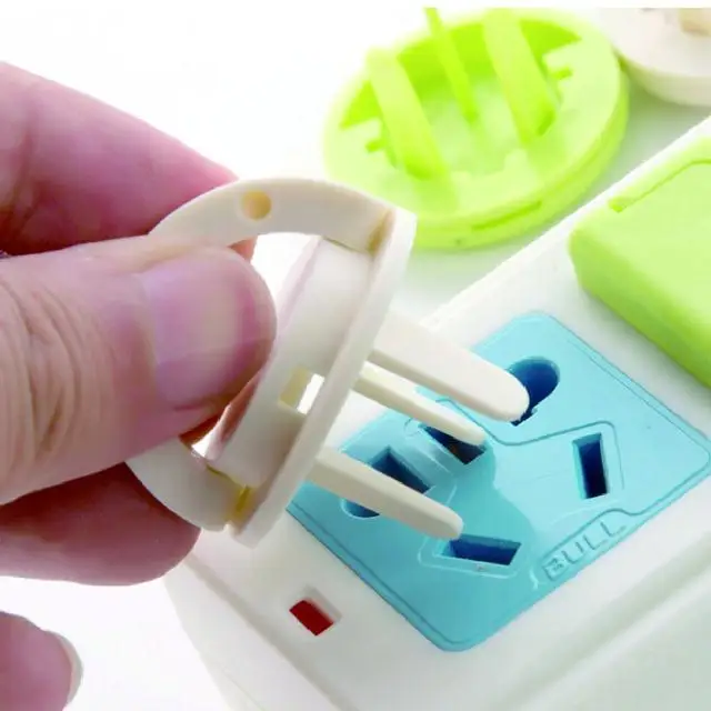 Белые Безопасные Электрические протекторы из АБС-пластика прочная Детская Водонепроницаемая продукция Противоударная Выходная