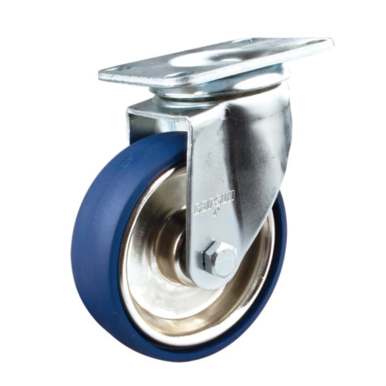 Подгонянный и OEM средняя нагрузка 3/4/5 дюймов TPR/нейлон/полиуретана Проводная промышленная Поворотное Колесо