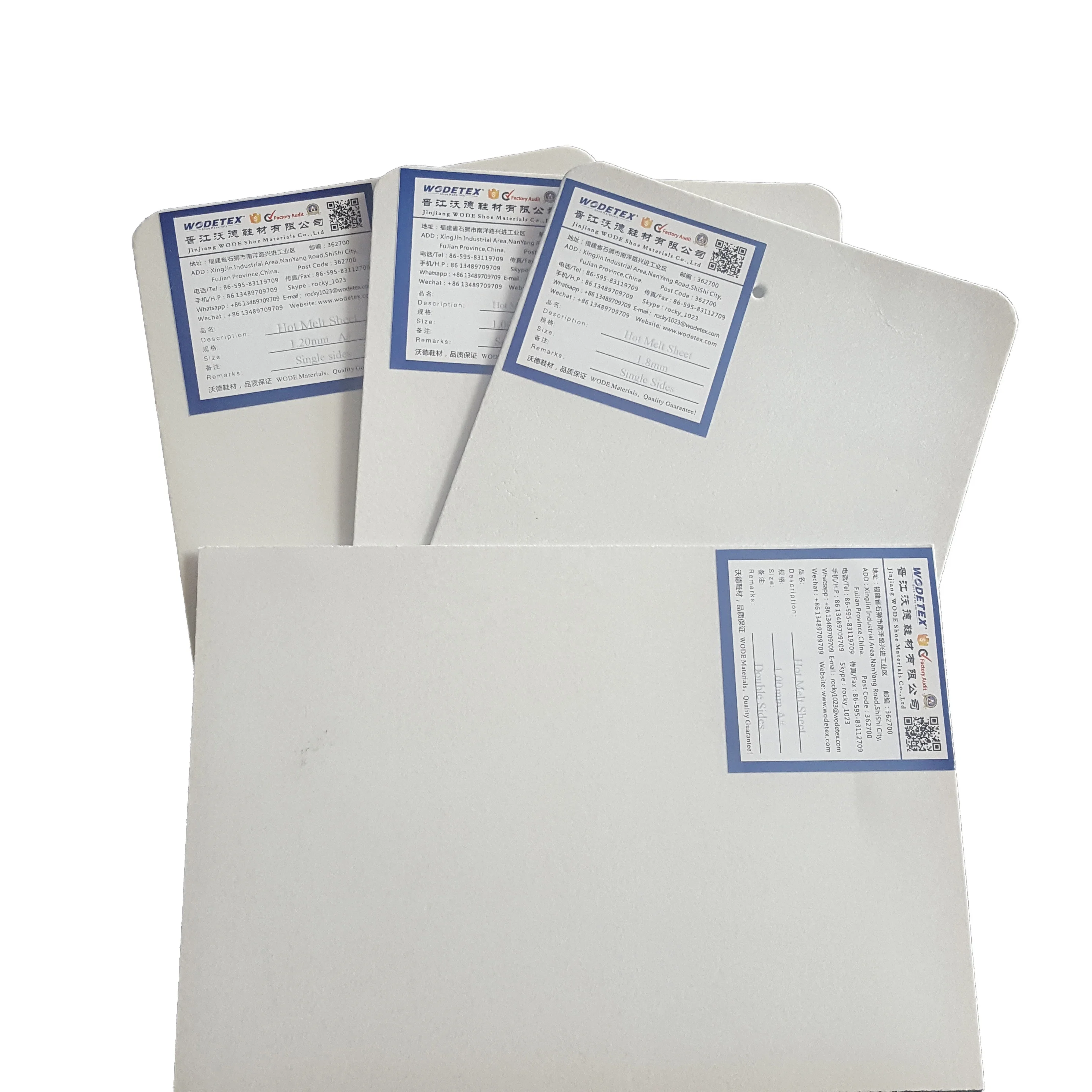 Low Temperature Thermoplastic Sheets For Toe Puff And Counter Material