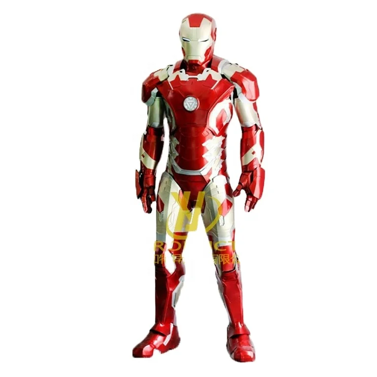 Superhero mascot Factory Super Real Human Size Hornet IronMans suit Costume for Performance wear or Business