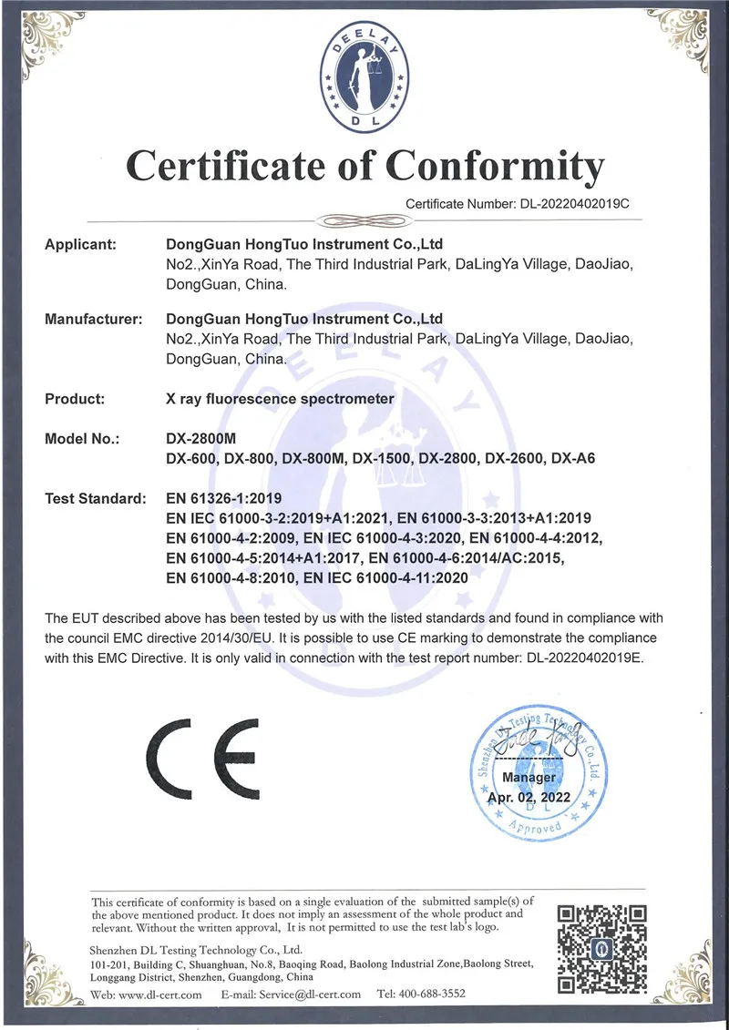Cheap Gold Testing Machines XRF Spectrometer Portable Gold Tester and Silver