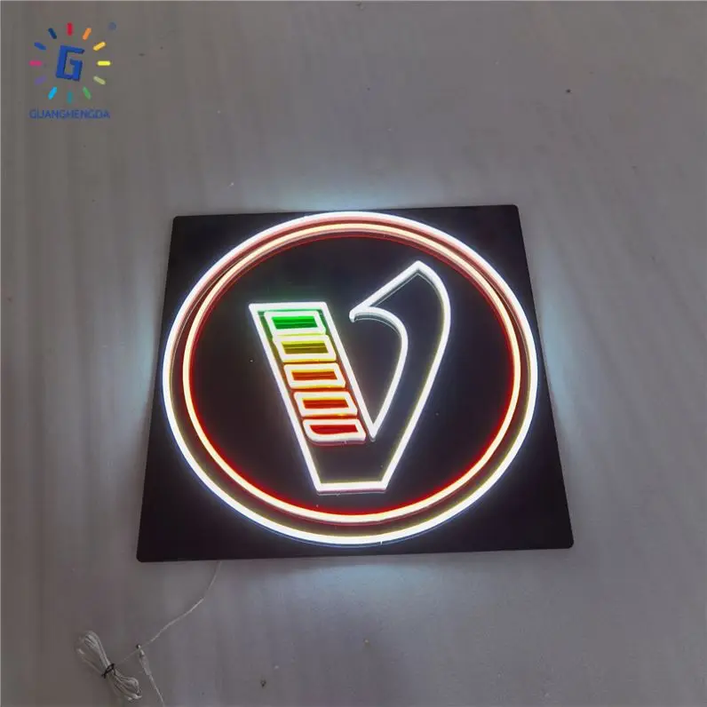 High Quality Dress Neon Sign Rail Aluniun