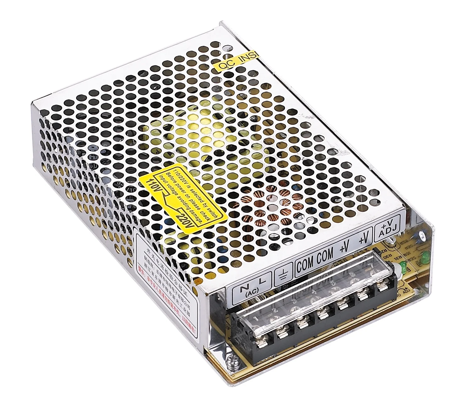 
CE ROHS approved Enclosed CV type HS-150-12 150W 12V 12.5A Adapter for CCTV camera 