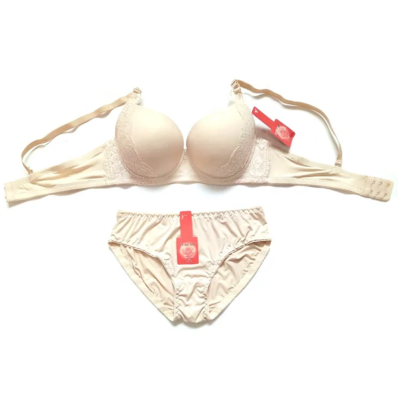 LUBUNIE Hot sale low price wholesale women bra brief sets sexy panty and bra underwear