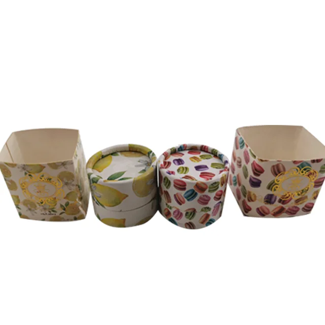 eco friendly Cosmetic Packing kraft paper tube for face cream Jar