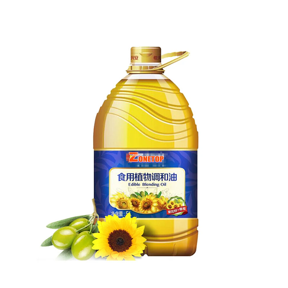 Wholesale Custom Logo 3L 5 Ltr 7 Litro 10 Liter Cooking Vegetable Coconut Oil Container