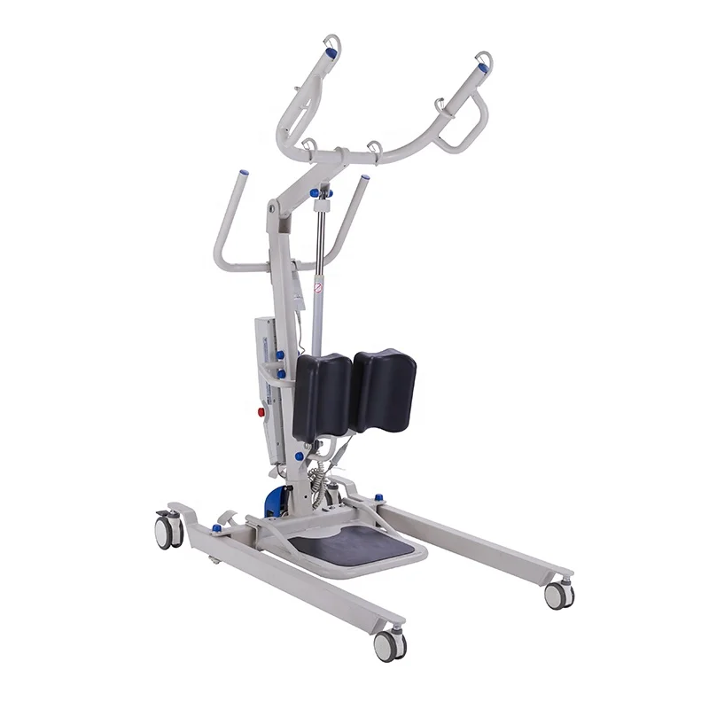 Rehabilitation Equipment Steel Stand Up Lift Adjustable Patient Hoist Electric Patient Lift For Handicapped