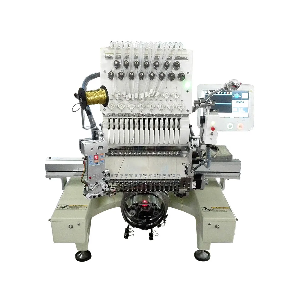 
new technology single head computerized embroidery machine with high quality and good price 