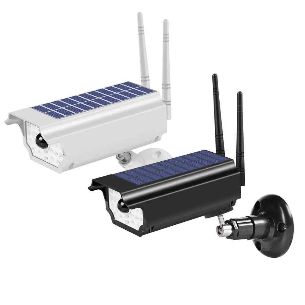 Wi-Fi система безопасности на открытом воздухе манекен Уличные светильники мощность беспроводной Ptz Ip камера видеонаблюдения на солнечных батареях, фейковые камеры