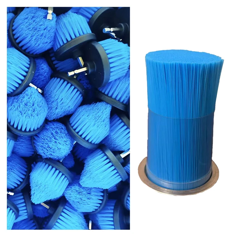 Huazhimeng, китайская пластиковая нейлоновая щетка Pa6 Pa66 Pbt, щетина, нити для чистящих щеток