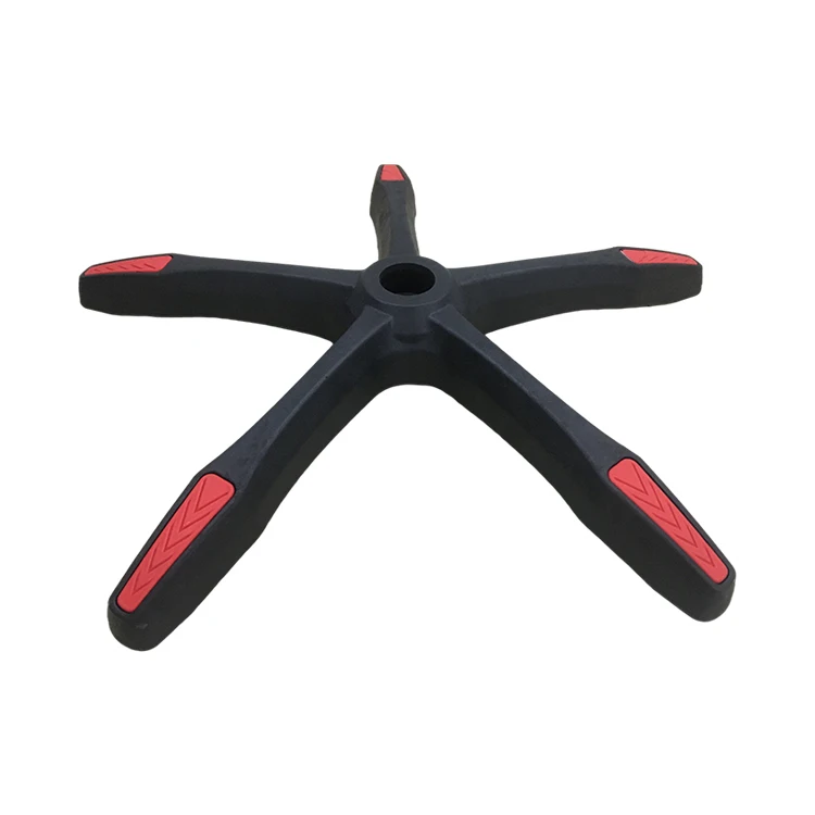 Factory Price 350mm Radius Nylon Chair Base Replacement Five Star Stable Aluminum Chair Base Legs for Office Chair