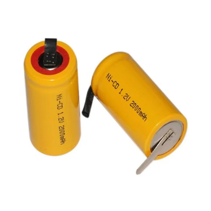 Nickel-cadmium SC2000 1.2V 2000mah battery