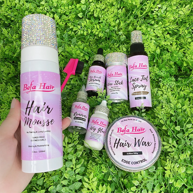 Wholesale Hair Mousse Styling Foam Private Label 200Ml Shiny Non Flaking Foam Hair Curl Mousse for Women