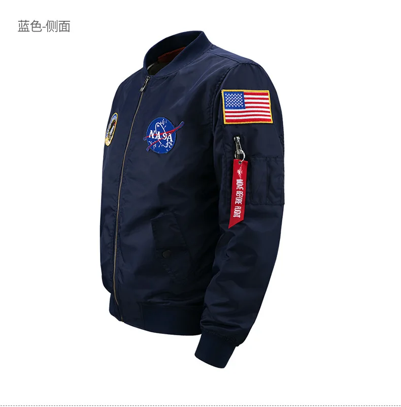 
Wholesale Classic Men Women Nylon Custom Flight Bomber Jacket 