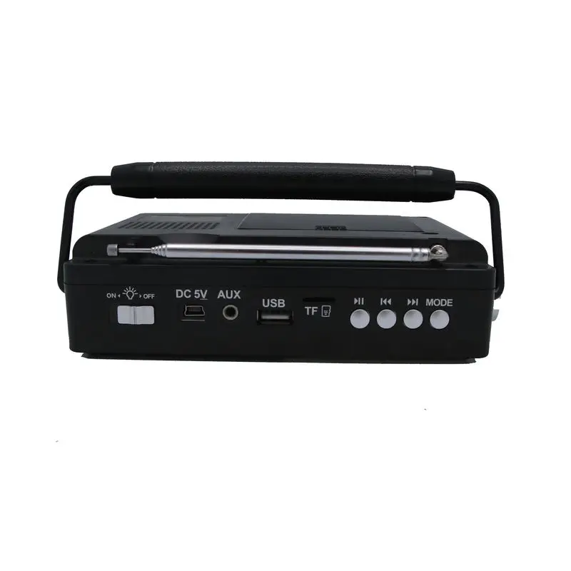 cmik mk-717bt Factory direct old vintage radyo with torch usb tf music am fm sw 9 bands portable radio for home use