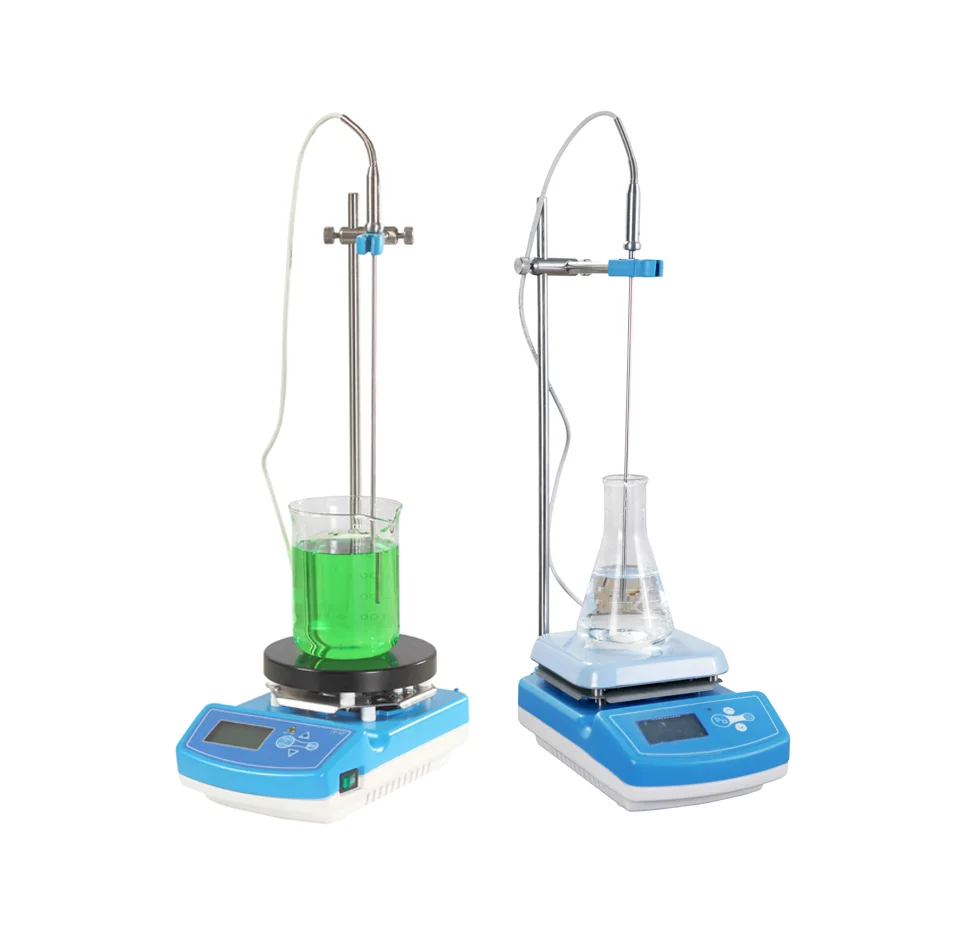 Corrosion resistant aluminum alloy housing laboratory magnetic stirrer with heater
