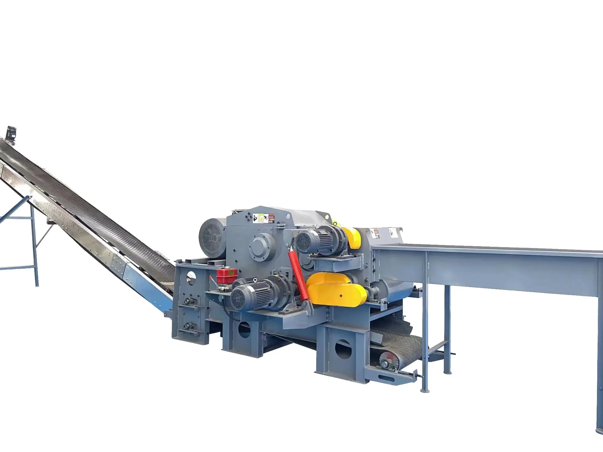 Professional 15-25 Ton Per Hour Wood Chipping Machine/ Industrial Drum Wood Chipper