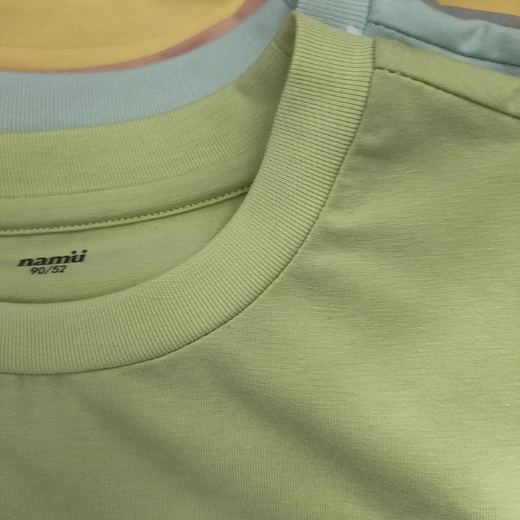 Customize Hot Selling Basic Kids Clothes New Design Toddler Baby Boys Girls Soft High Quality T-shirt