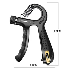 Count Heavy Hand Spring Gripper Exercise Adjustable 5-60kg Finger Exerciser Grip