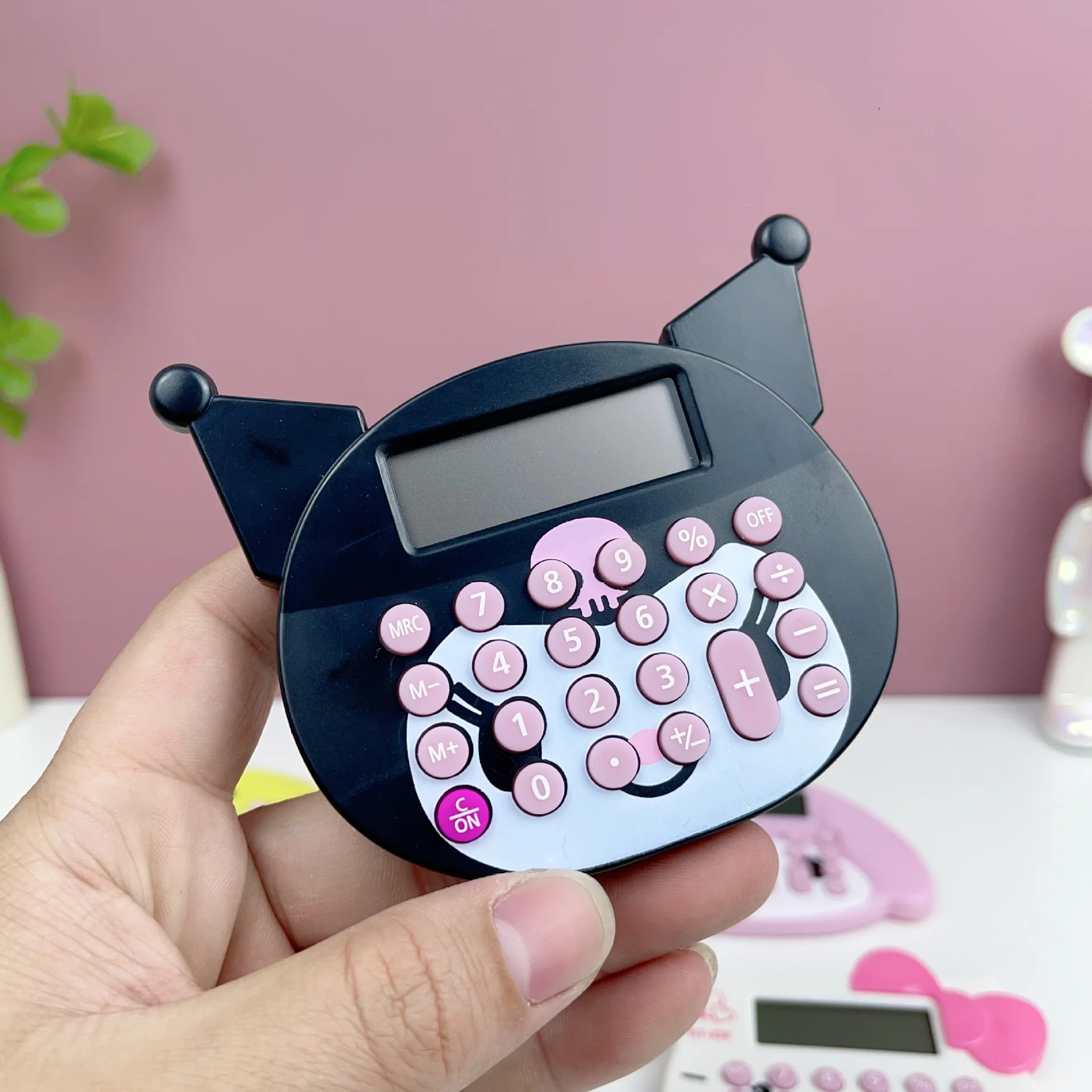Милый мультяшный Kulomie электронный компьютер Kawaii канцелярские товары для студентов аниме Hello Kt Head математический калькулятор