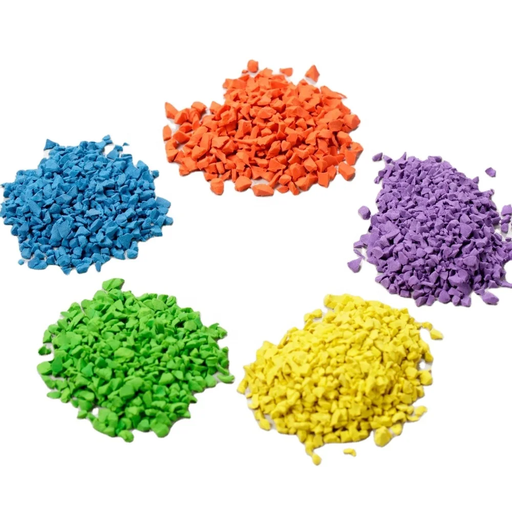 Hot sale EPDM rubber granules for plastic track factory price EPDM
