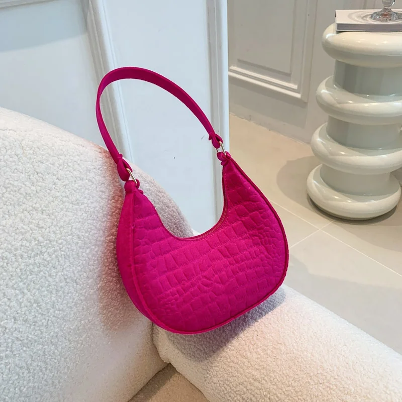 factory price fashion women color clutch bag handbag with single shoulder strap