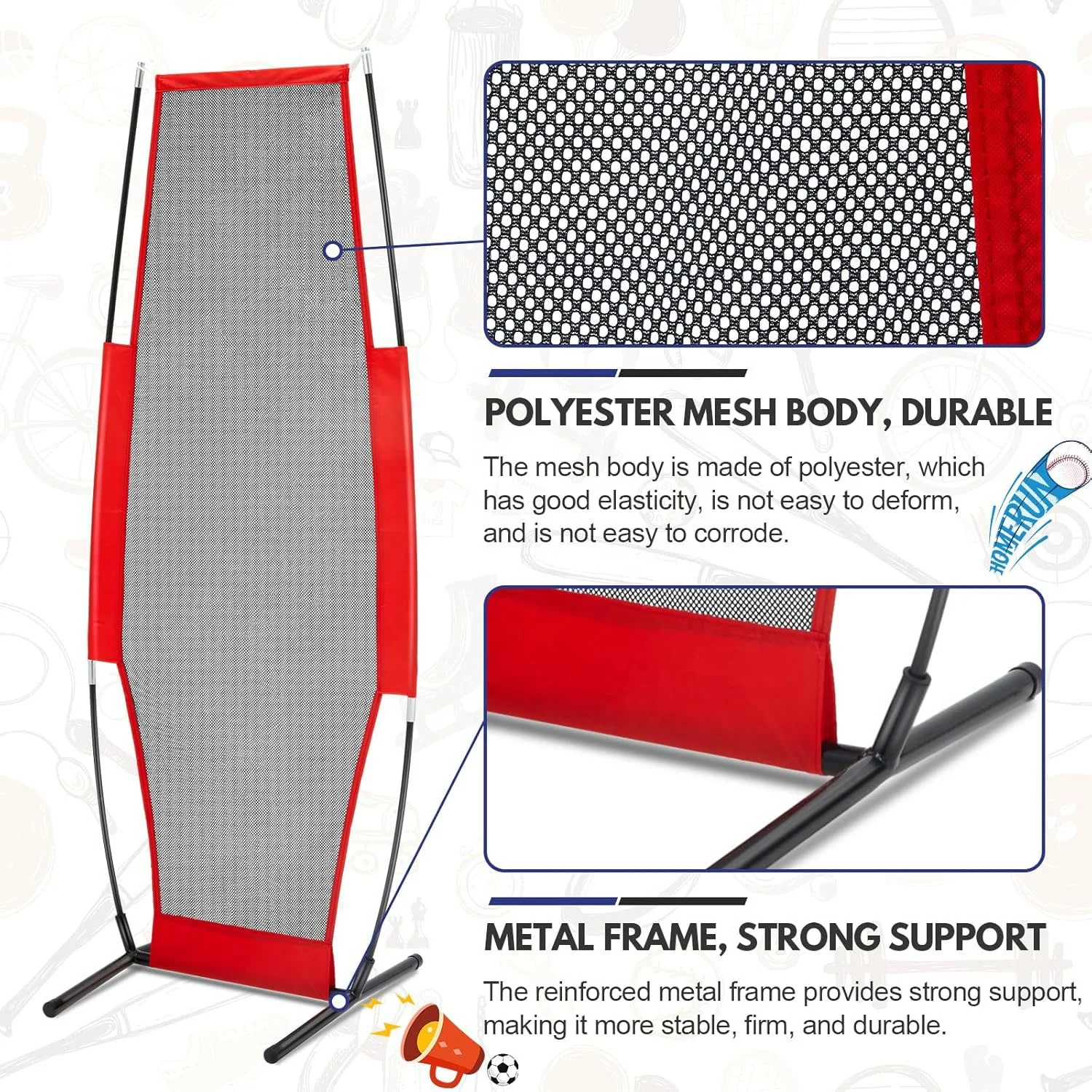 Soccer Dummy Defender Training Mannequin Portable Defender Practice Dummy for Basketball, Baseball and Softball