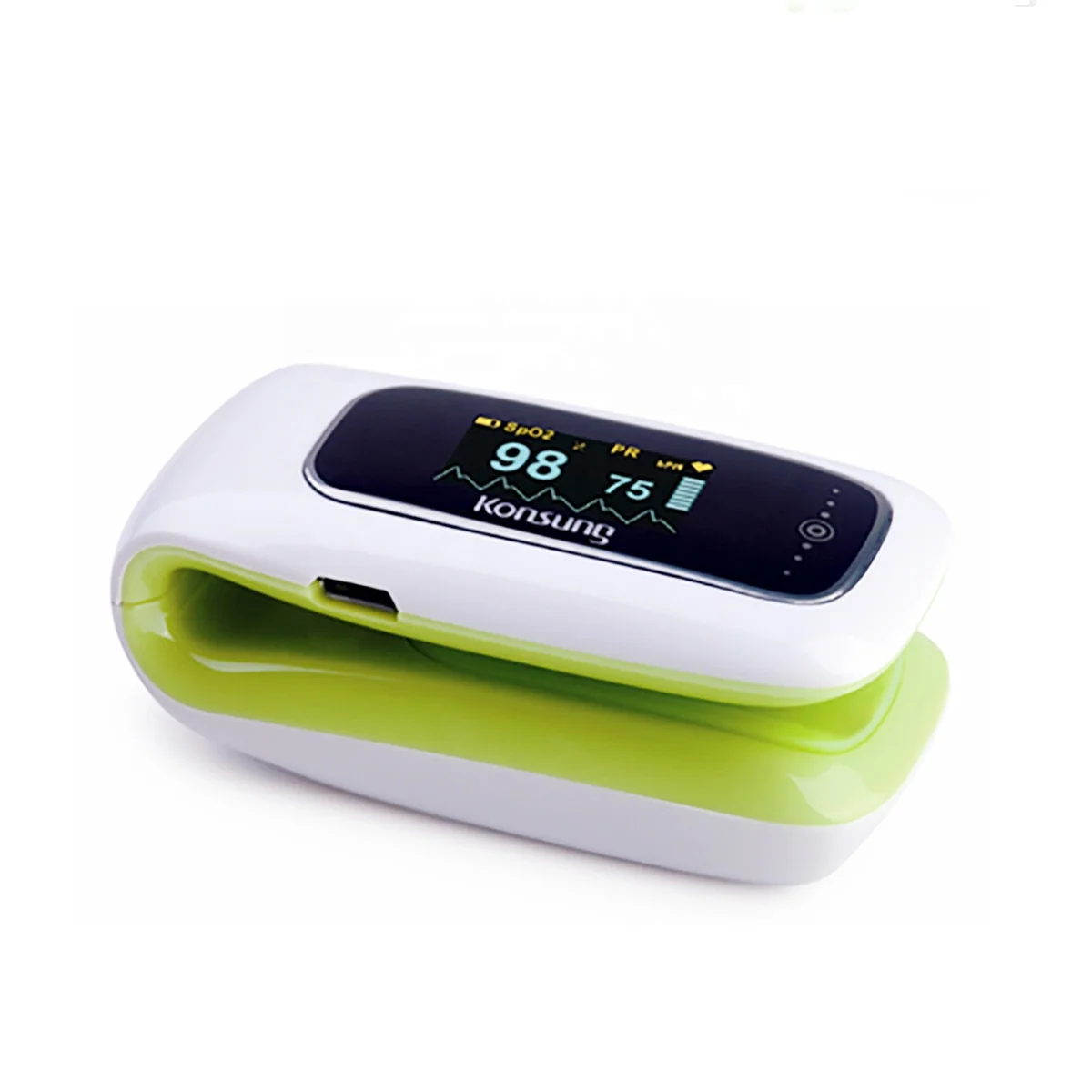 konsung SmileCare F01T smart SPO2 fingertip patient pulse oximeters for home use homecare medical device