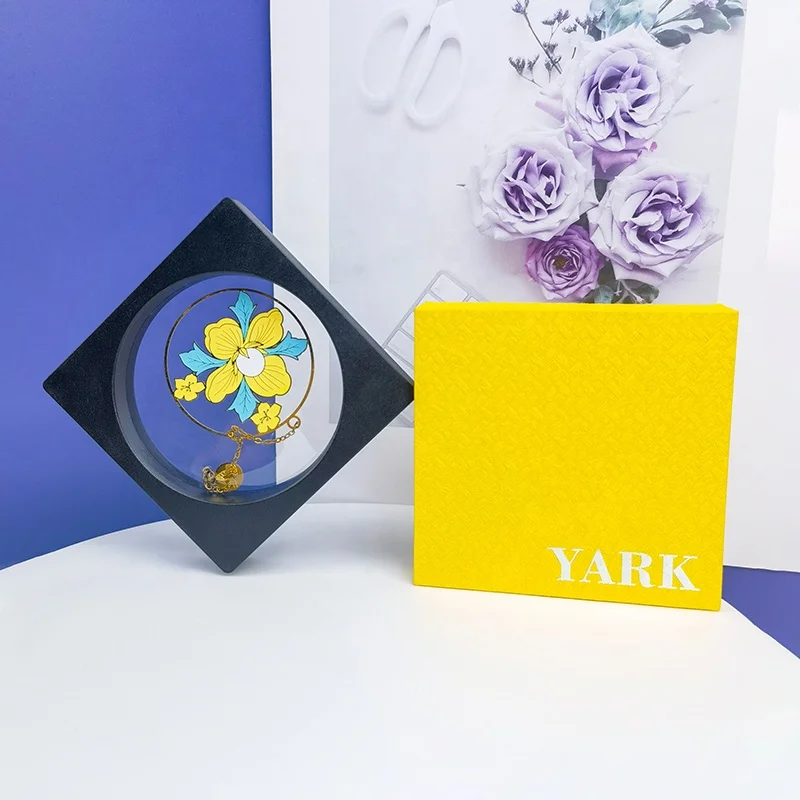 Custom combination ornaments jewelry packaging OEM brand logo jewelry box