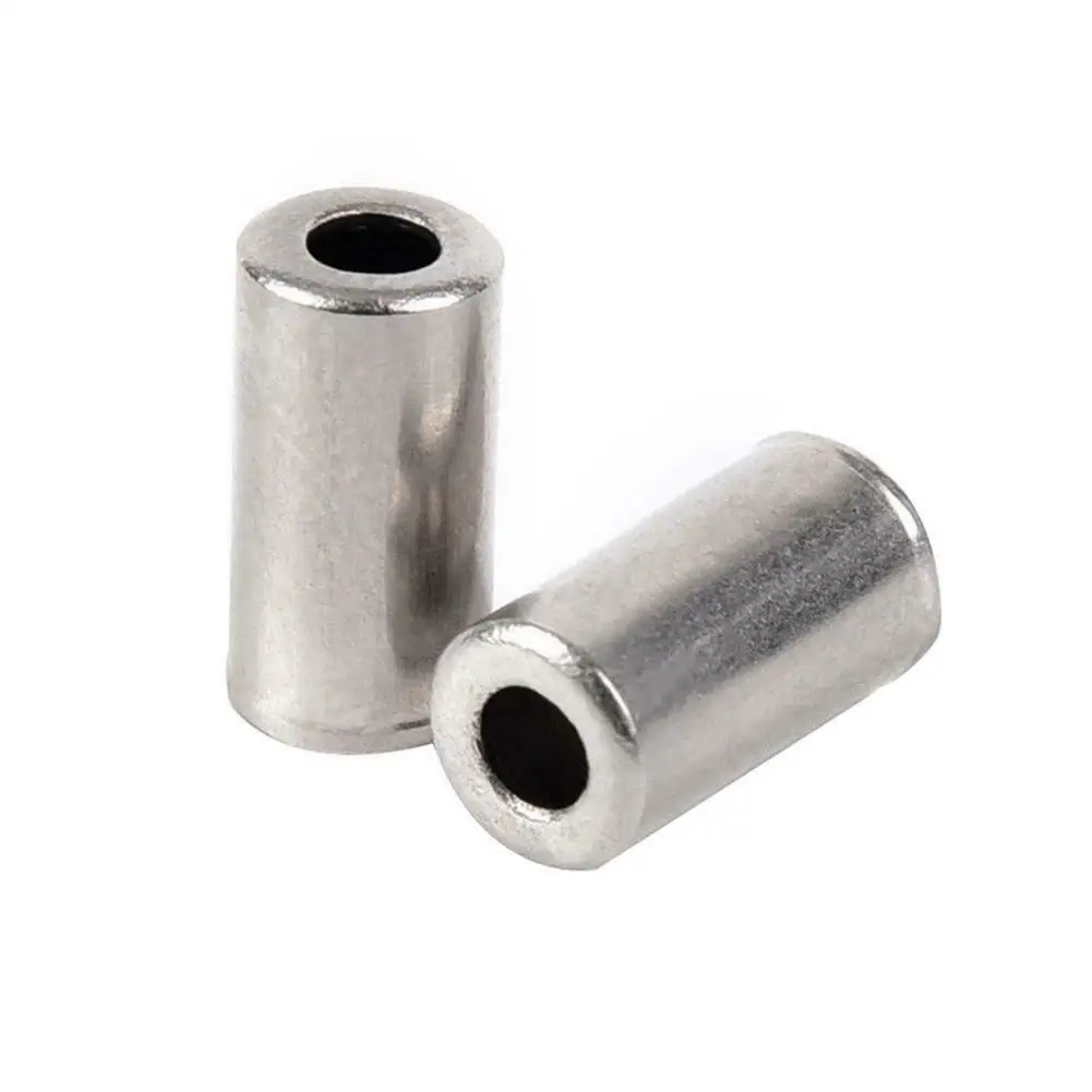 5mm Housing End Hats Bike Ferrules Ferrule Brake Cable Metal Bicycle