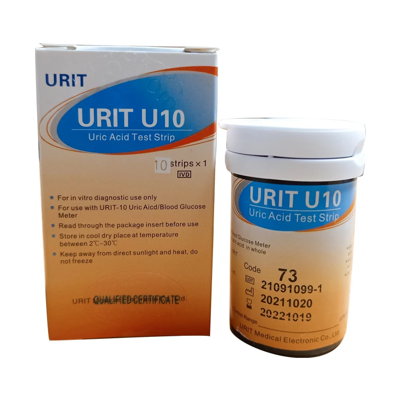 Uric acid tester blood glucose tester self-test instrument test paper gout joint measurement precision medicine