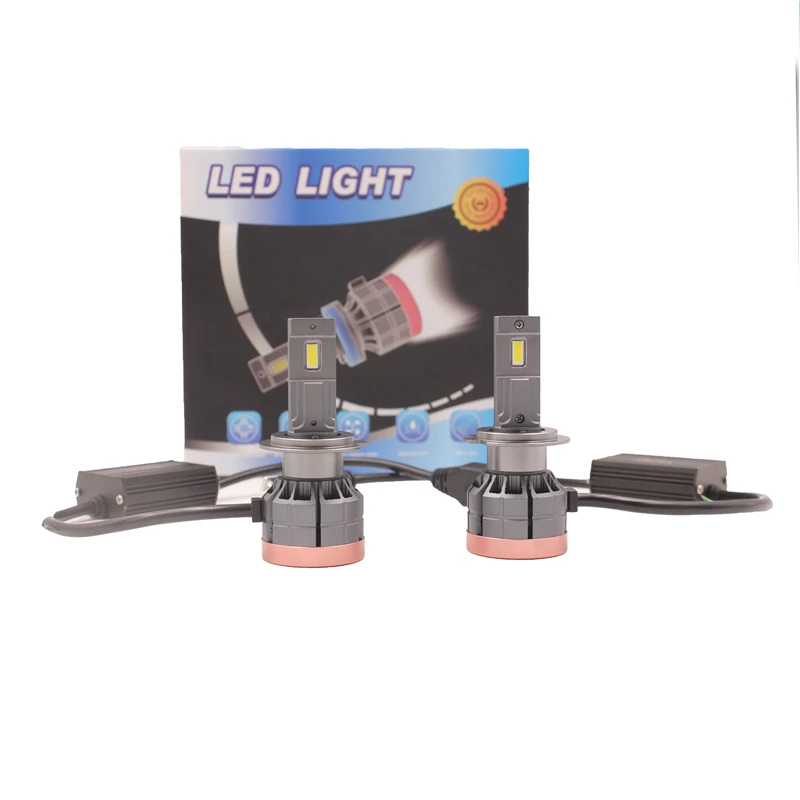 ROCKEYBRIGHT NEW F5D 26000LM 130W Auto LED F3 F5 F6 F7 Headlights H11 car Light Bulb H1 9004 9005 9006 H7 H4 Car LED Headlight