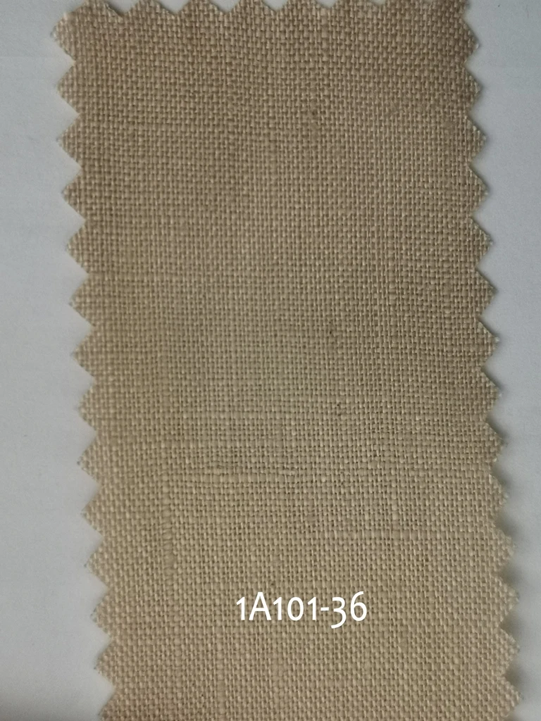 Чистая французская льняная ткань однотонная окрашенная для женщин и мужчин рубашка платье брюки сумки хлеба покупок средний вес лен