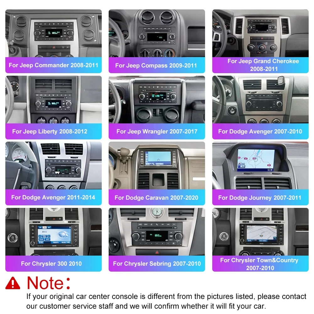 JYT 7 Inch Ram 4GB Rom 64GB/128GB Double Din Car Stereo Android Car Radio Mirror Link DSP Car DVD Player Navigation GPS For Jeep