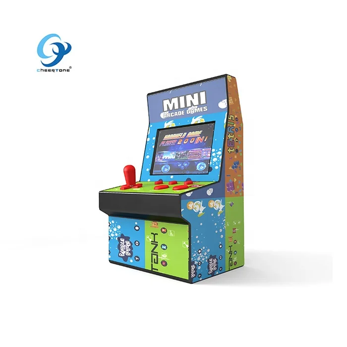2022 The Latest Hot Sellers CT882B 8 Bit 2.8 Inch Screen Retro Mini Bartop Classic Arcade for Children