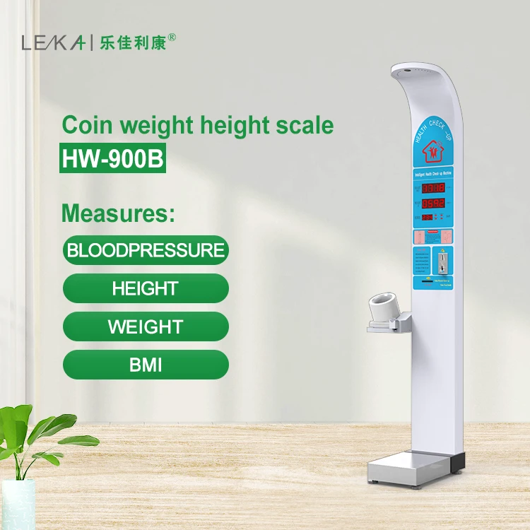 Large and powerful manufacturers Height and weight machine/coin operated electronic body scale