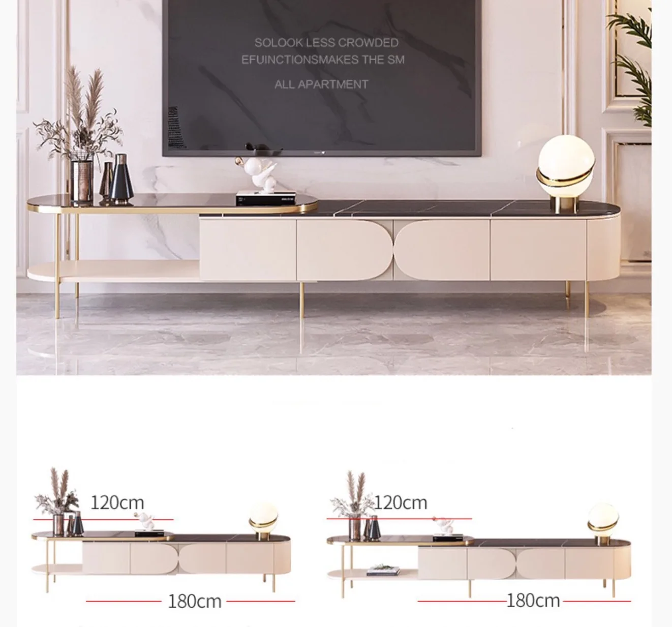 Modern Marble Stainless Steel Gold Wicker Clear double Coffee Table With Wooden and White Glass