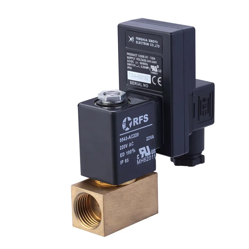 CS-720 series Normally close/Normally open 24V~240V DC/AC auto timer drain valve
