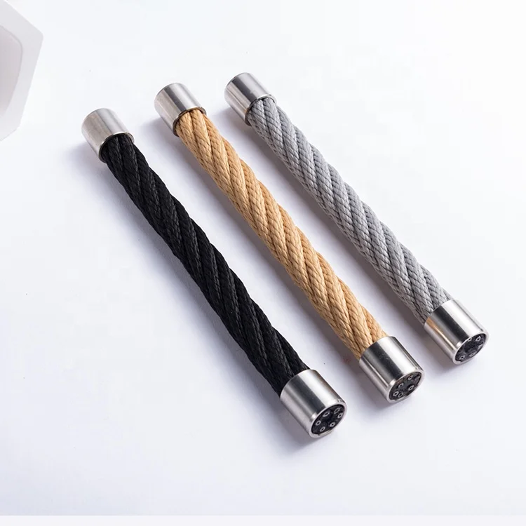 6x8+FC PP twisted compound rope for playground climbing tower