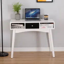 Home office wooden computer desk table student study tables working multi-functional  Laptop Computer Table for Use Bedroom