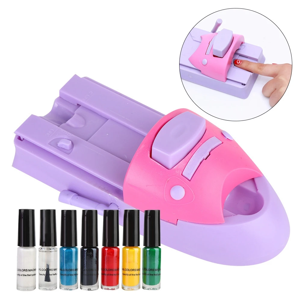2021 Top Selling Diy 3D Nail Manual Art Printer
