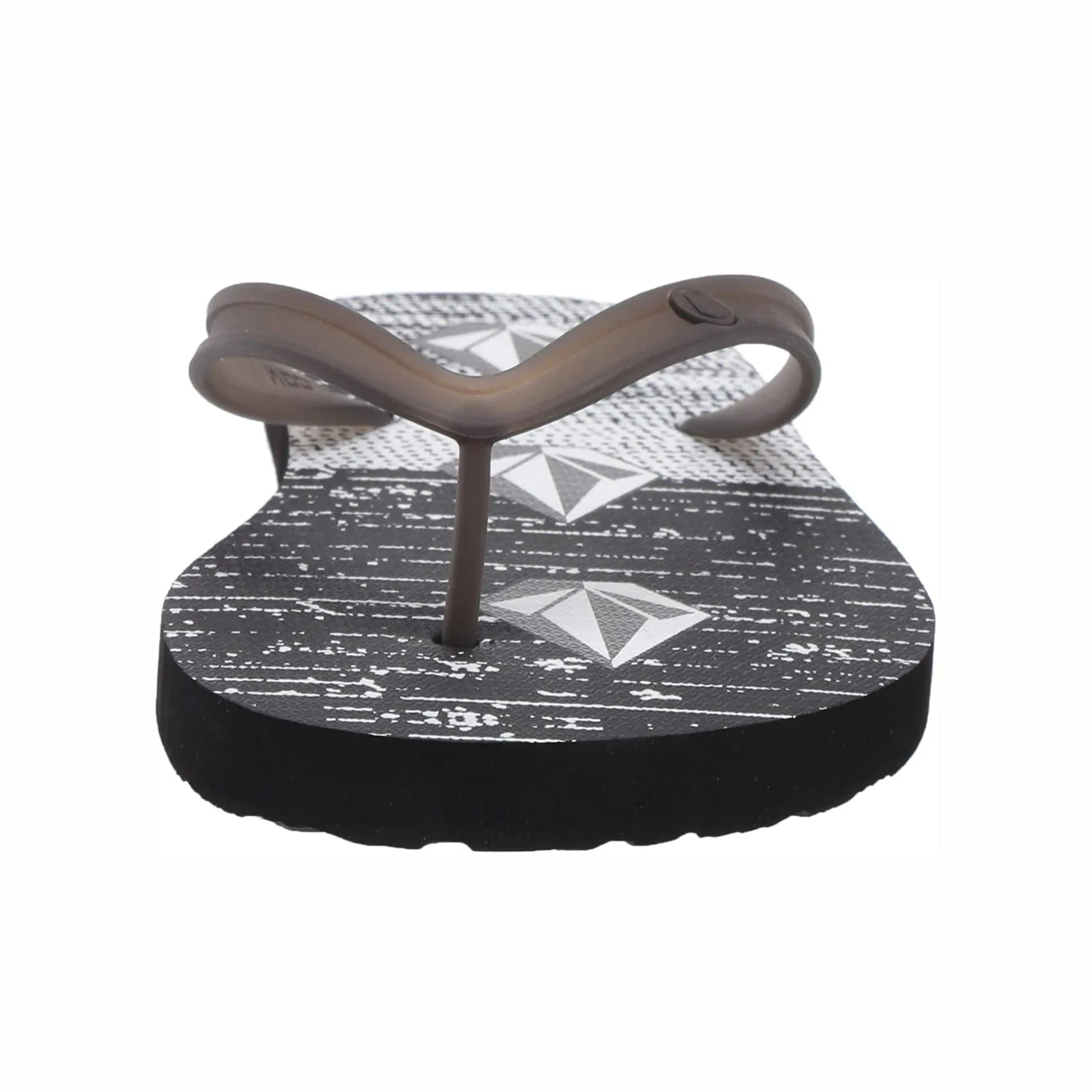 Recycled flip flops printing fabric strap waterproof man t slipper soft eva outdoor man eva summer slipper man