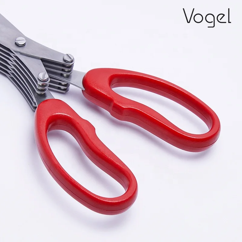 High Quality  Scallion Scissors Stainless Steel vegetable Kitchen  Scissors