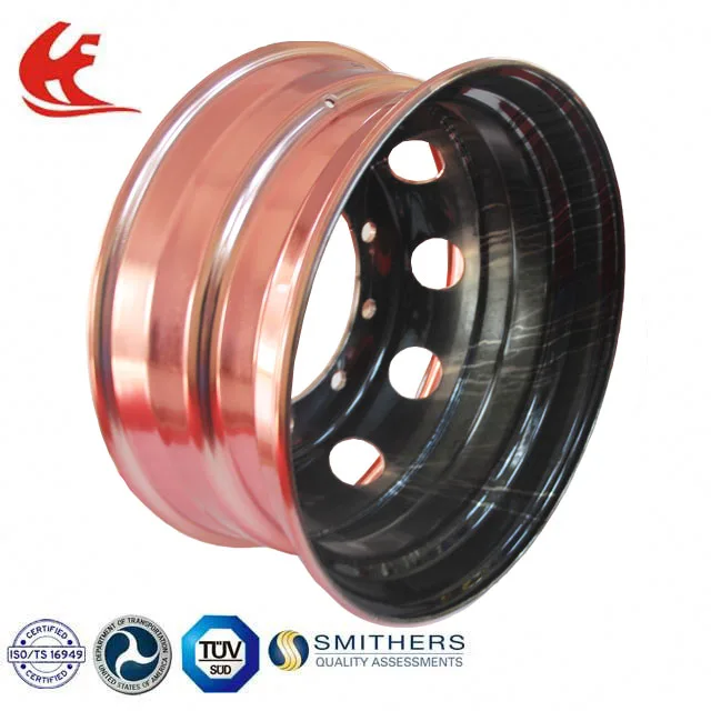 Heavy Truck Steel Wheel Rim 22.5x9.00 for Tyre 12r22.5 315/80R22.5