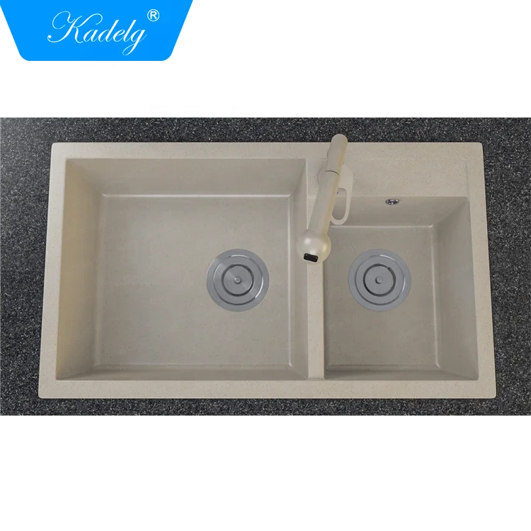 CE Approved Hot Selling Cheap Ceramic Kitchen Sink Artificial Stone Sink Kitchen
