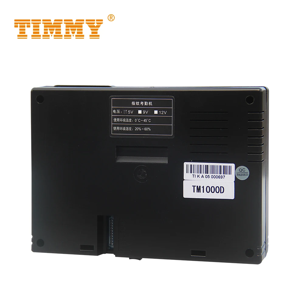 
TIMMY TM1000 TCP/IP Network Web Based System Fingerprint Time Attendance POE 
