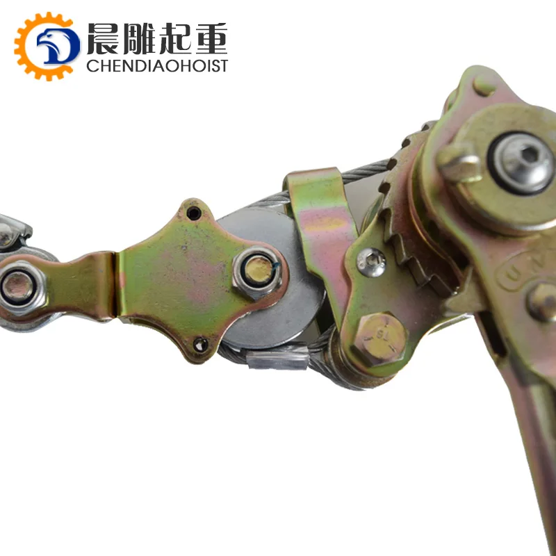 1 Ton 2 Ton 3 Ton Hand Winch Hand Operated Ratchet Cable Puller Manual Wire Rope Puller