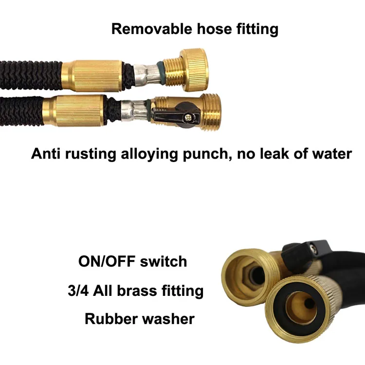 Garden Tools Flower Pots Greenhouse Garden Ornaments Pruners Expandable Magic Garden Hose Lawn